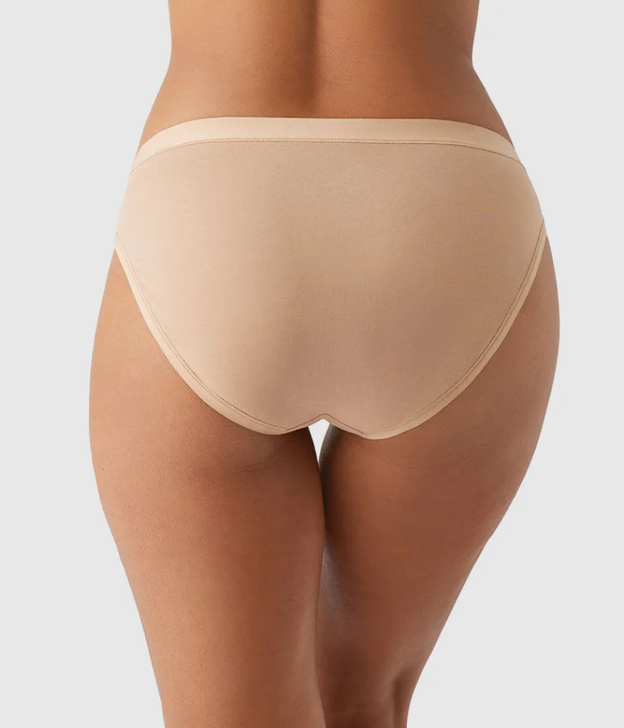 Wacoal Bikini * Undertated Cotton Bikini Praline