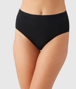 Wacoal Brief * Undertated Cotton Brief Black