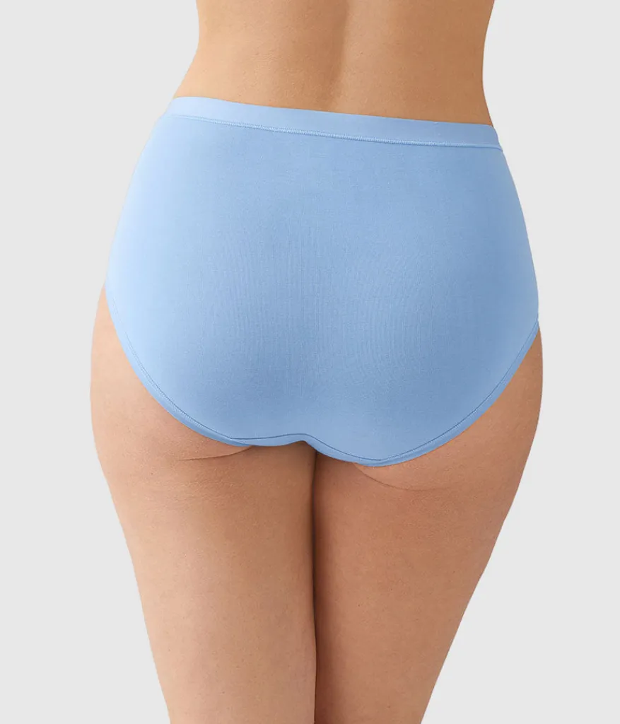 Wacoal Brief * Undertated Cotton Brief Bel Air Blue