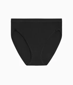 Wacoal Hi-Cut * Undertated Cotton Hi-Cut Black