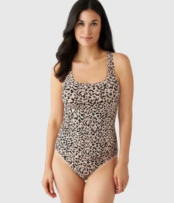 Wacoal Camis & Tanks * Undertated Cotton Tank Cheetah