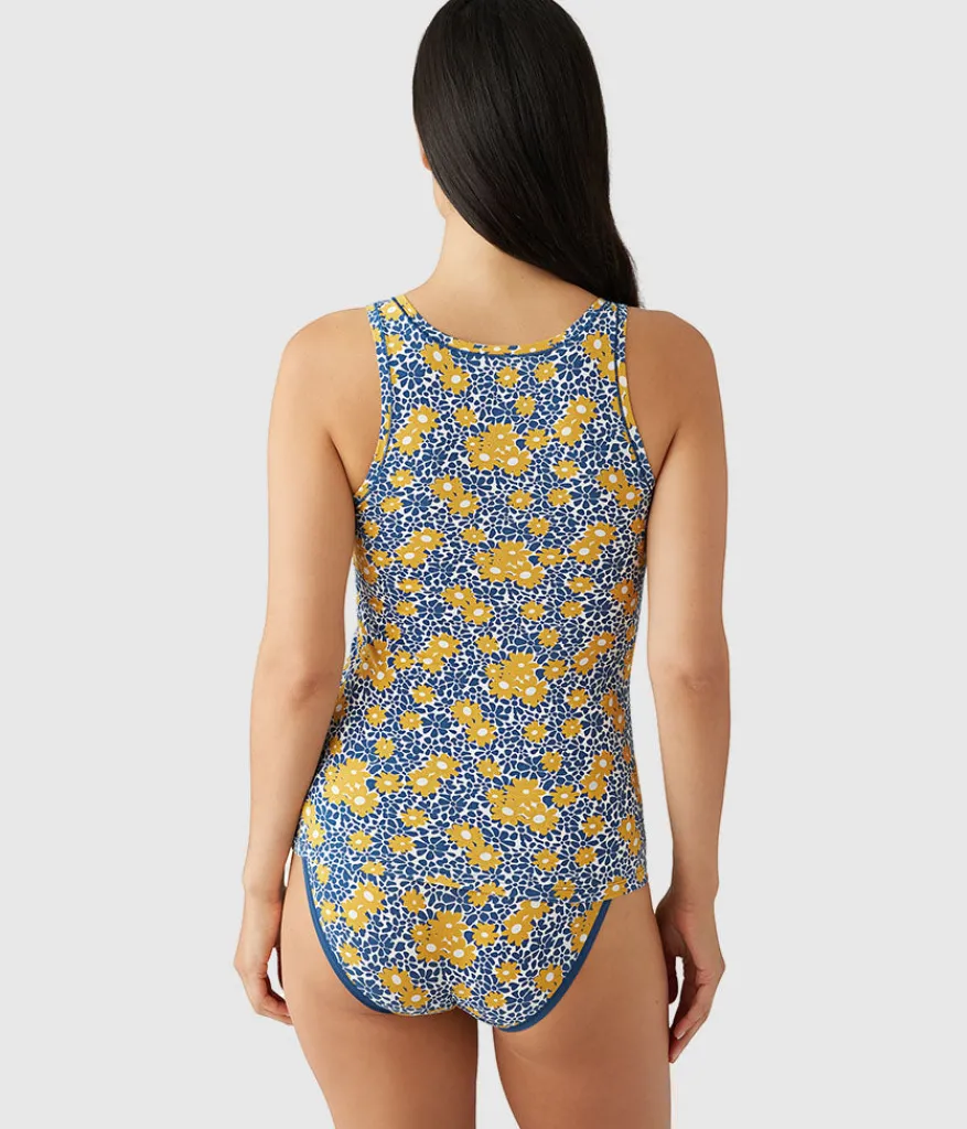 Wacoal Camis & Tanks * Undertated Cotton Tank Deco Floral