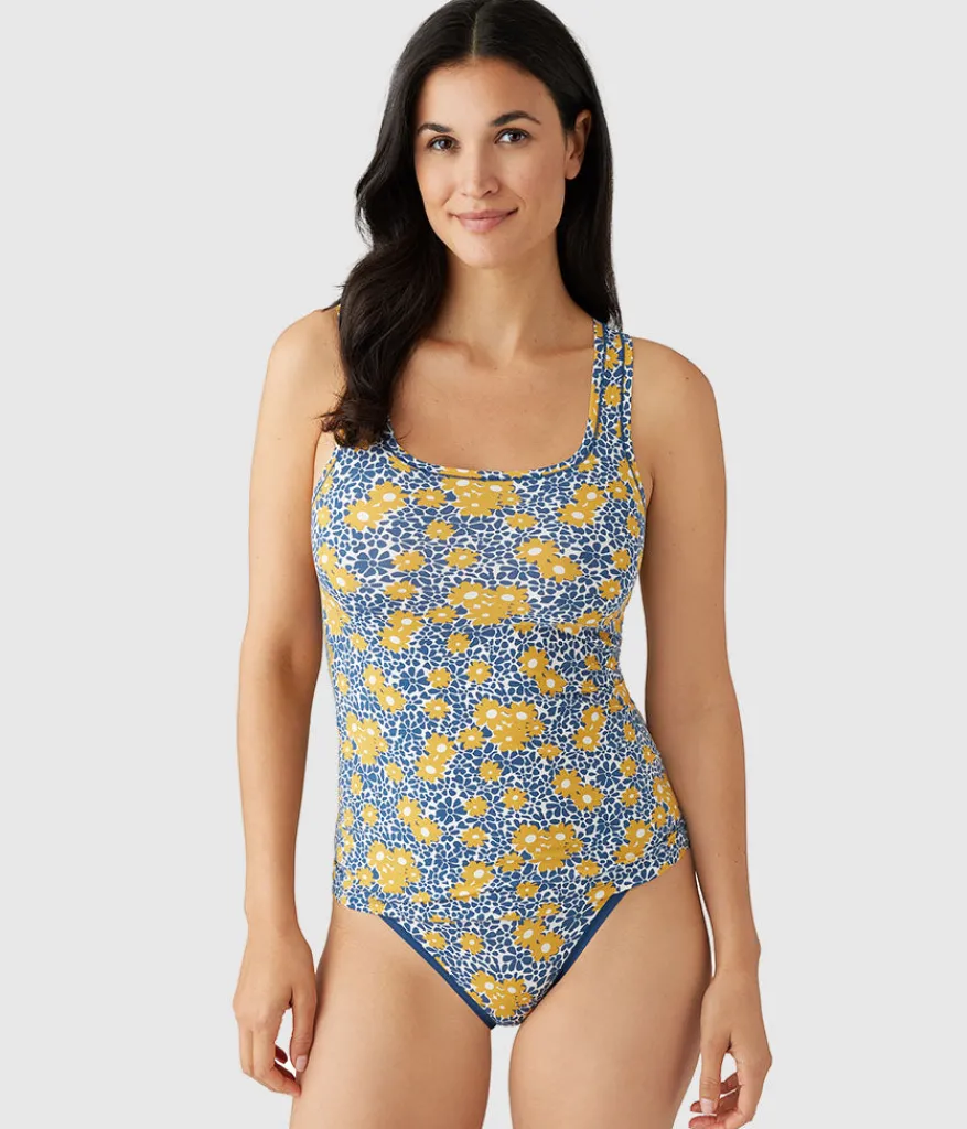 Wacoal Camis & Tanks * Undertated Cotton Tank Deco Floral