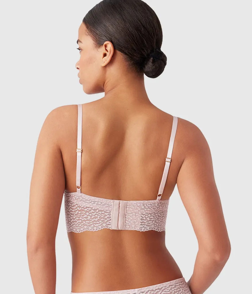 Wacoal Unlined|Lace * Untaed Dei ongine Bra Rose Smoke
