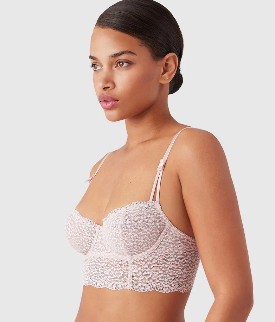 Wacoal Unlined|Lace * Untaed Dei ongine Bra Rose Smoke