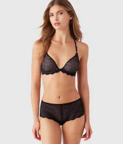 Wacoal Racerback/Convertible|Lace * Untamed Front Close T-Shirt Bra Night