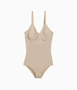 Wacoal Body Briefers|Underwire * Visual Effects Body Briefer with Minimizer Bra Sand