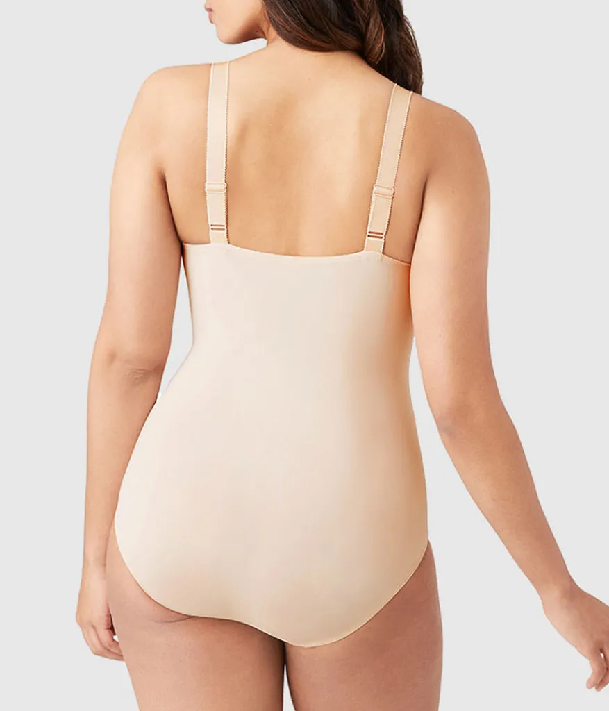 Wacoal Body Briefers|Underwire * Visual Effects Body Briefer with Minimizer Bra Sand