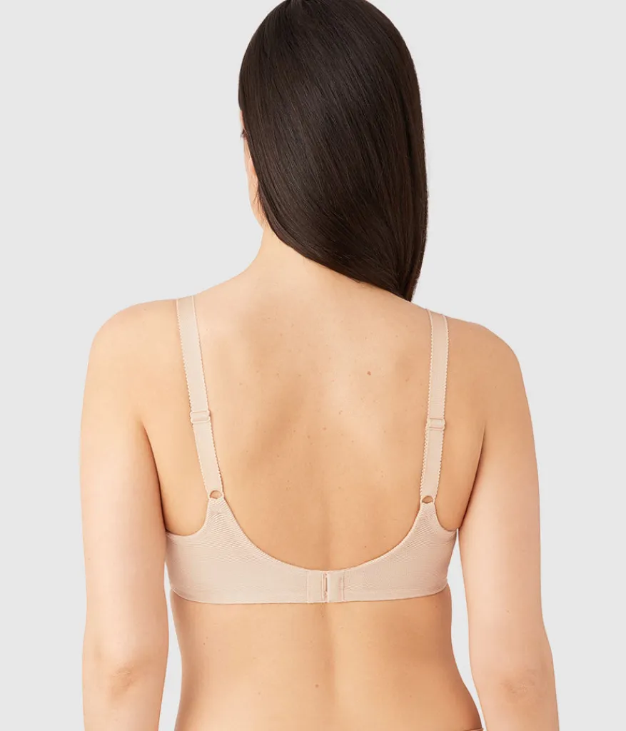 Wacoal Full Figure|Unlined * Visual Effects Minimizer Bra Sand