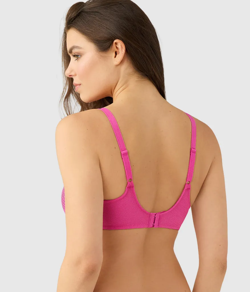 Wacoal Full Figure|Unlined * Visual Effects Minimizer Bra Wild Azalea
