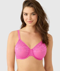 Wacoal Full Figure|Unlined * Visual Effects Minimizer Bra Wild Azalea