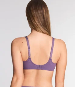 Wacoal Full Figure|Unlined * Visual Effects Minimizer Bra Italian Grape