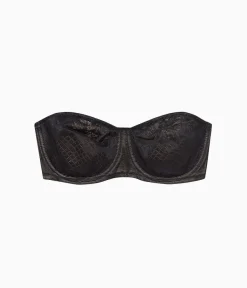 Wacoal Full Figure|Unlined * Visual Effects Strapless Minimizer Bra Black