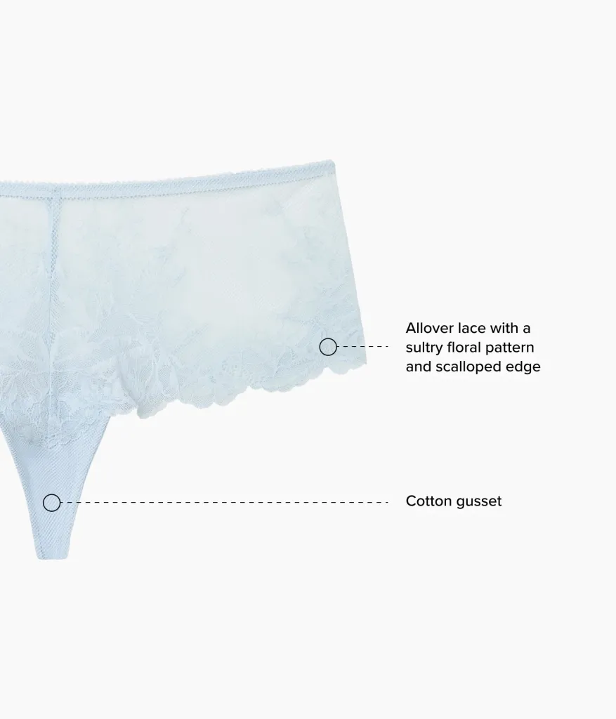 Wacoal Panties|Tanga/Cheeky * Vivid Attraction Tanga Soft Sky