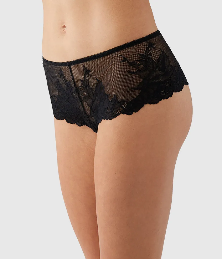 Wacoal Panties|Tanga/Cheeky * Vivid Attraction Tanga Black