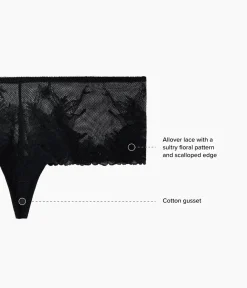 Wacoal Panties|Tanga/Cheeky * Vivid Attraction Tanga Black