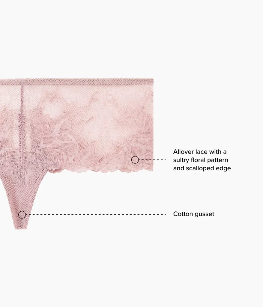 Wacoal Panties|Tanga/Cheeky * Vivid Attraction Tanga Woodrose