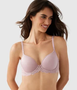 Wacoal Seamless|Lace * Vivid Attraction T-Shirt Bra Woodrose