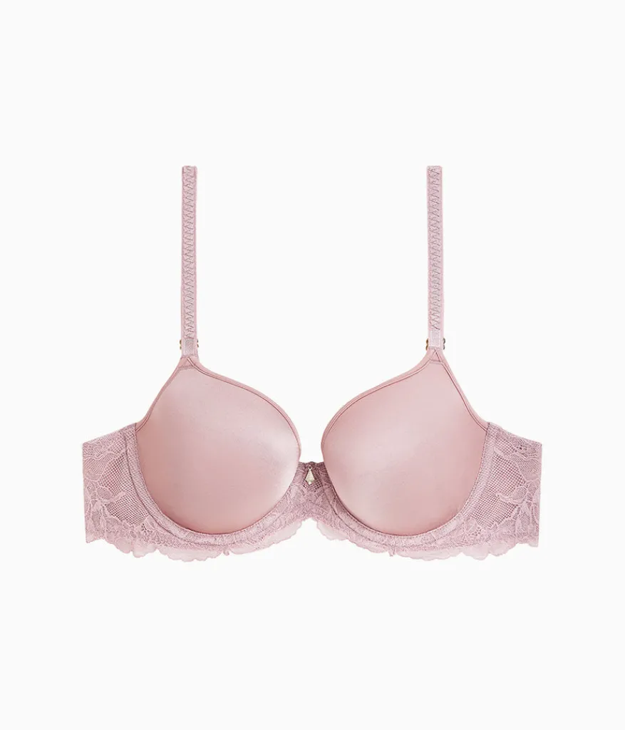 Wacoal Seamless|Lace * Vivid Attraction T-Shirt Bra Woodrose