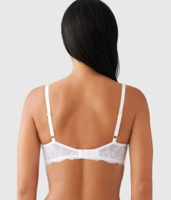 Wacoal Unlined|Lace * Vivid Attraction Underwire Bra White