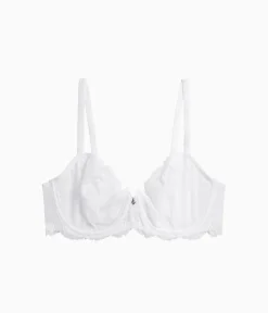 Wacoal Unlined|Lace * Vivid Attraction Underwire Bra White